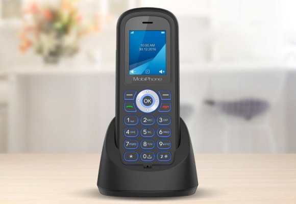 a cordless handset
