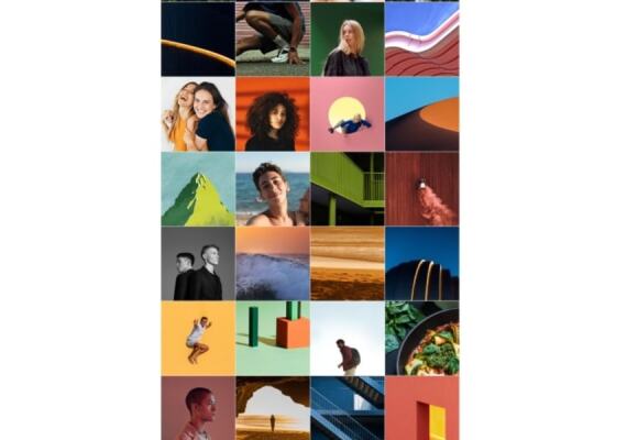 Collage of different images on Note20