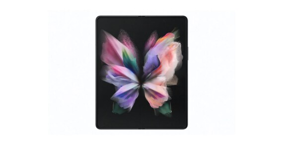 Unfolded samsung galaxy fold3 5g phone