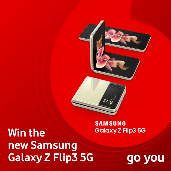 Win the new Samsung Galaxy Z Flip3 5G