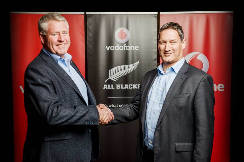 New Vodafone partnership powers the All Blacks