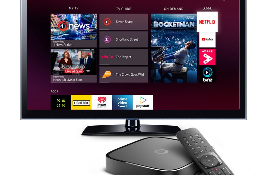 vodafone tv user interface