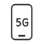 A 5G capable phone