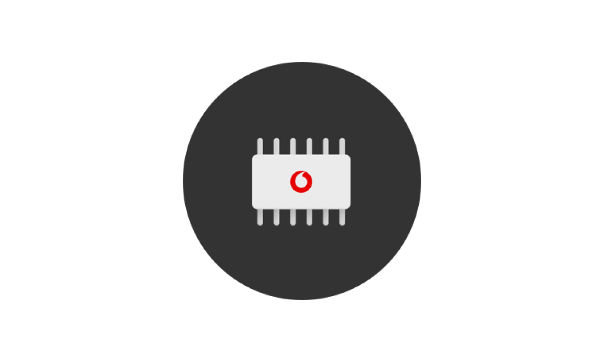 Icon of computer chip