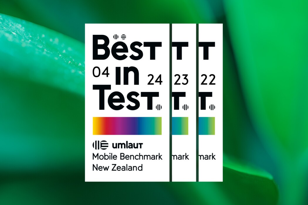 One NZ is Best in Test for Mobile network.