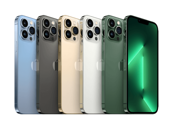 Side view of iPhone 13 Pro Max