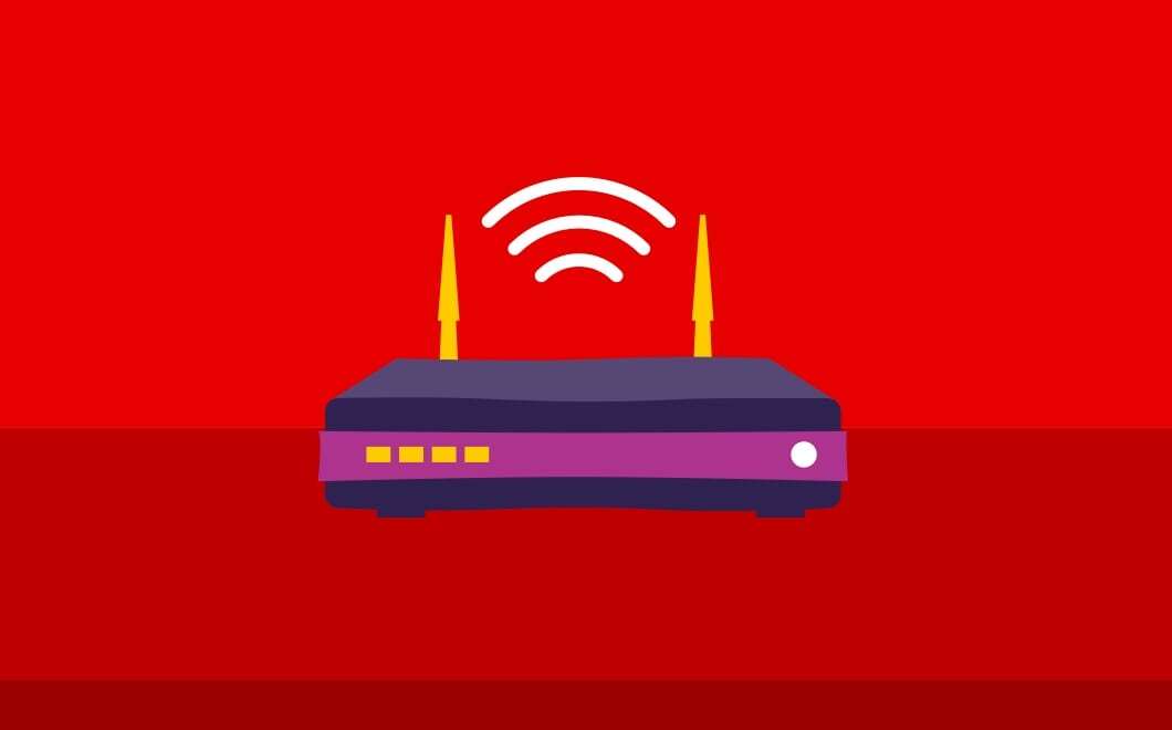 Image of a wireless modem