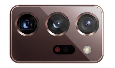 Note20 Three rear cameras with flash