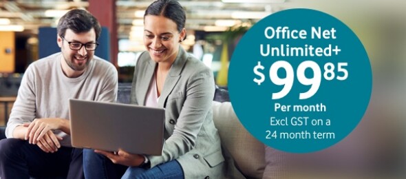 Office Net Unlimited+ $99.85 per month excl GST on 24 month term