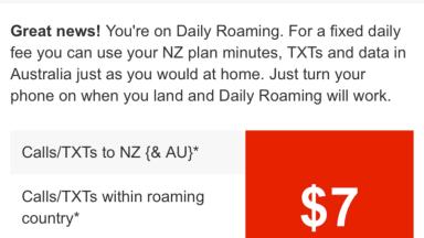 Roaming is easy