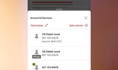 Manage multiple connections