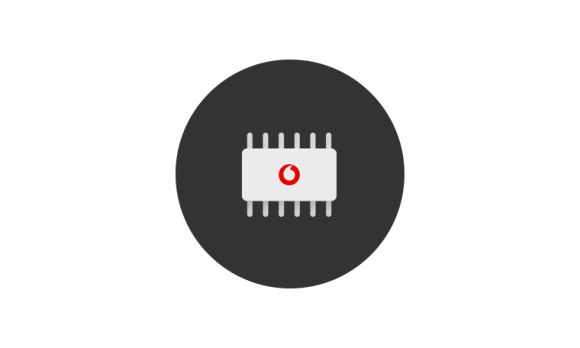 Icon of computer chip