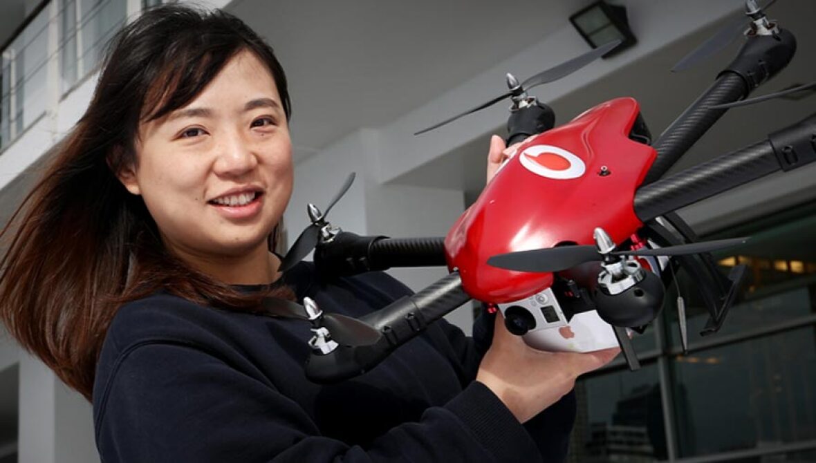 #PhoneByDrone - World-first drone delivery of an iPhone