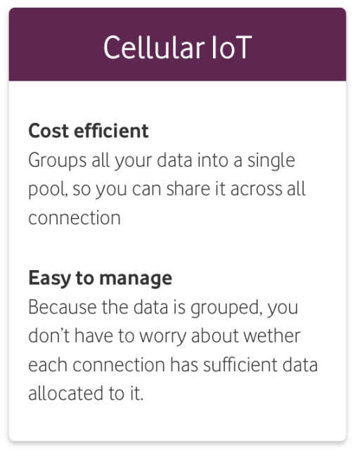 Cellular IoT benefits