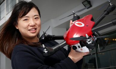 #PhoneByDrone - World-first drone delivery of an iPhone