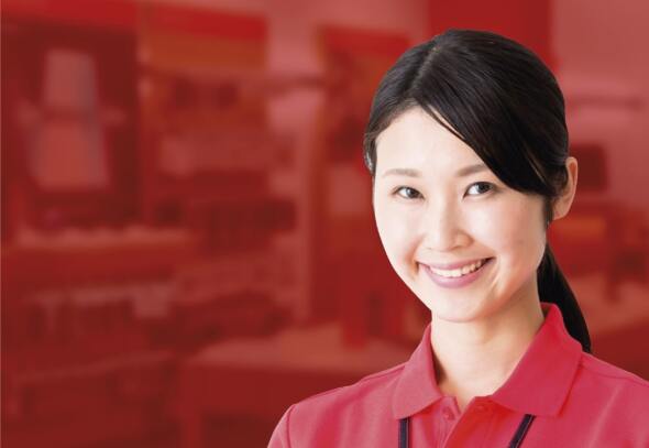 lady looking at camera and smiling