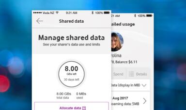 Manage shared data
