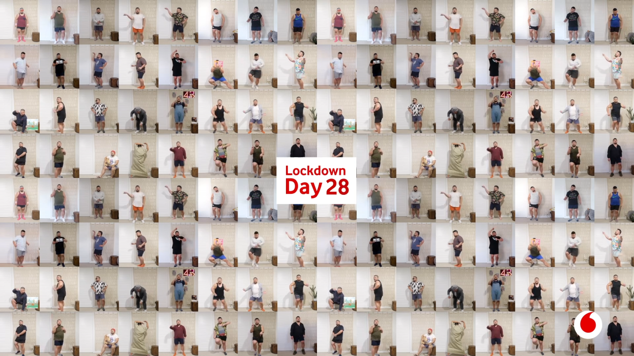 Morro Q uploaded a video of himself dancing every day during lockdown