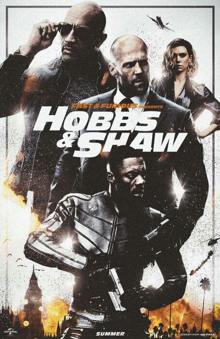Fast and Furious: Hobbs and Shaw movie poster