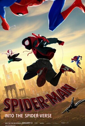 spider-man into the spiderverse movie poster