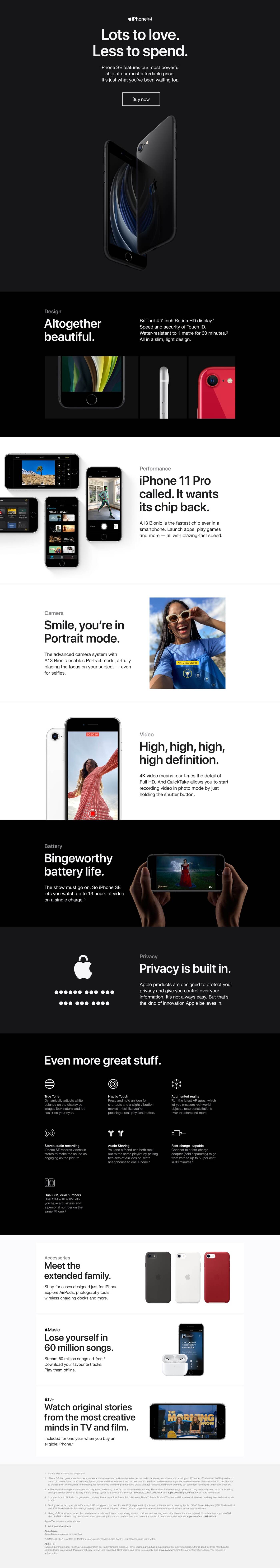 iPhone XR features