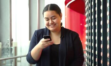 Brianna Fruean reads Vodafone Tiny Ted Talk entries