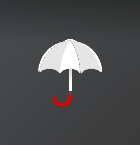 icon of an umbrella