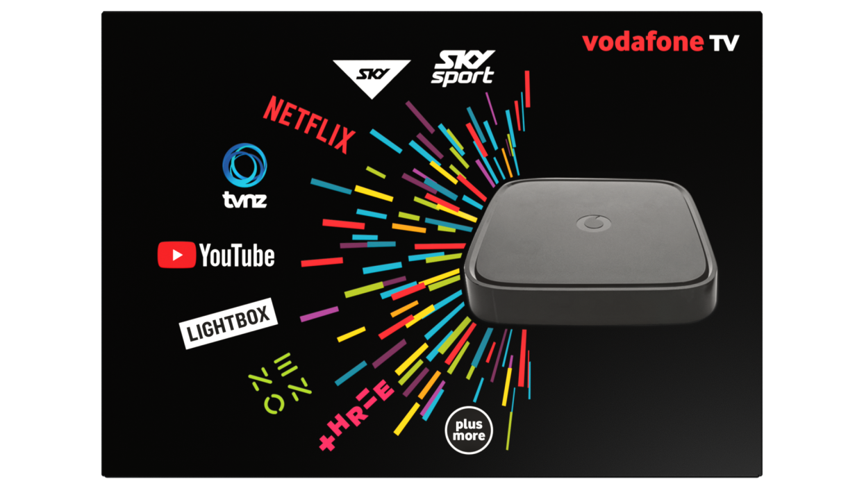 Effortless entertainment for all Kiwis with the new Vodafone TV