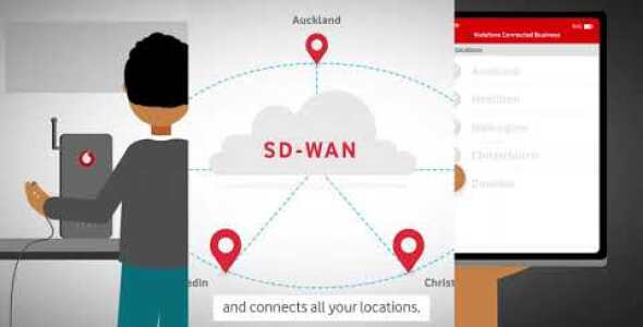 Connected Business Animation with Subtitles Online