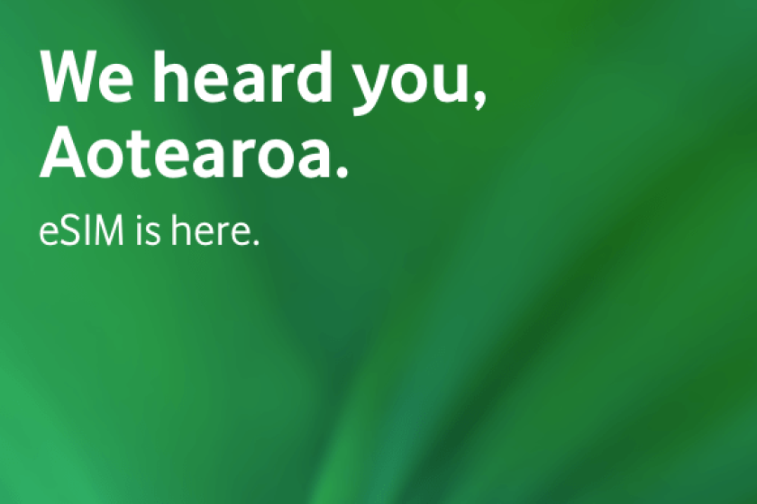 We heard you, Aotearoa. eSIM is here.