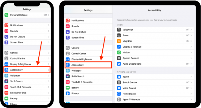 mono audio accessibility on iPhone