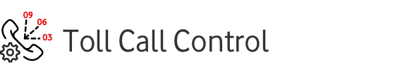 Toll Call Control