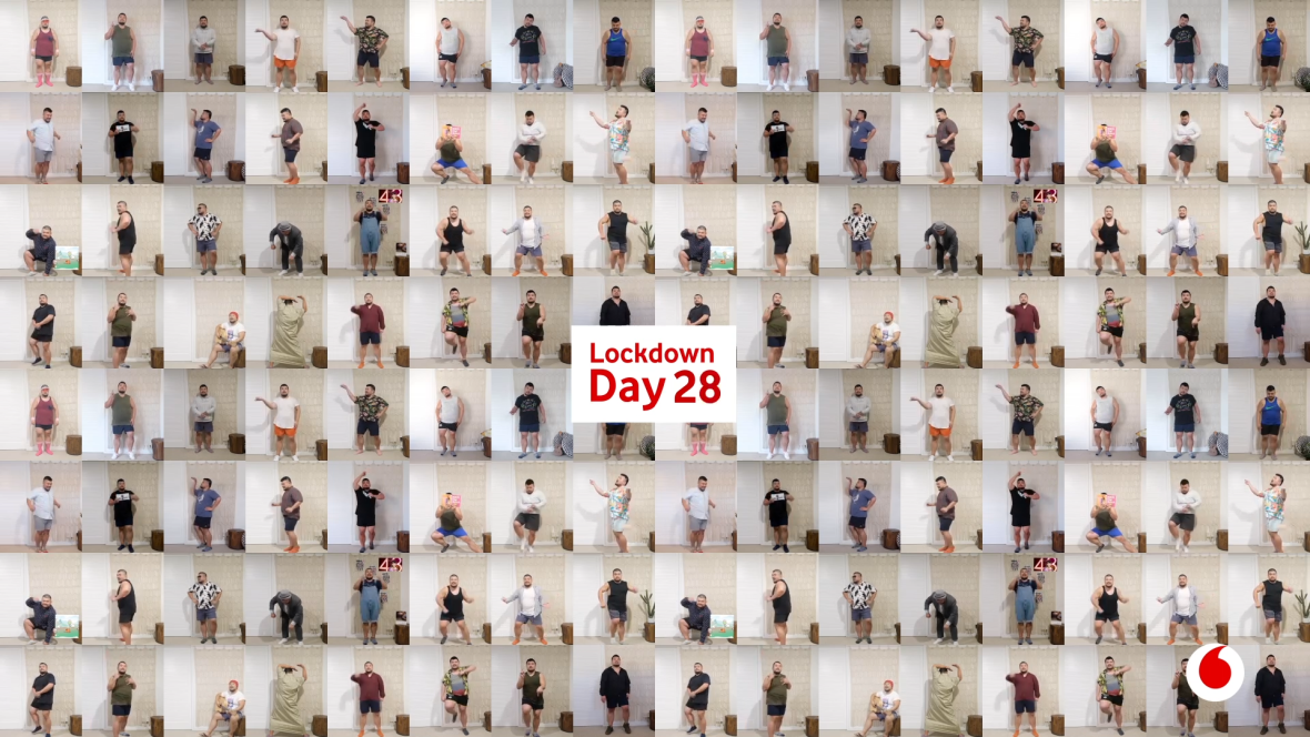 Morro Q uploaded a video of himself dancing every day during lockdown