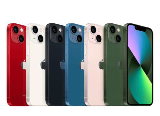 side view of iPhone 13 mini