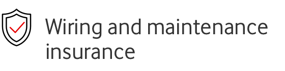 Wiring and Maintenance insurance