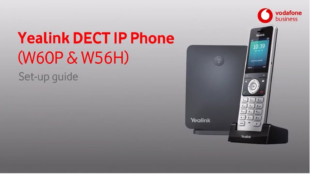 Yealink DECT IP Phone (W60P & W56H)