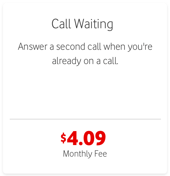 Call Waiting