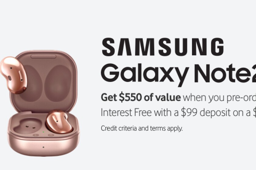 Samsung Note 20 Ultra phone.