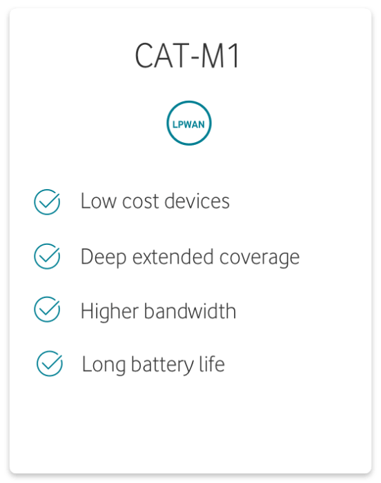 CAT - M1 benefits