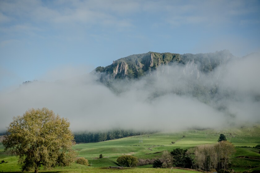 Clouds over Rotorua