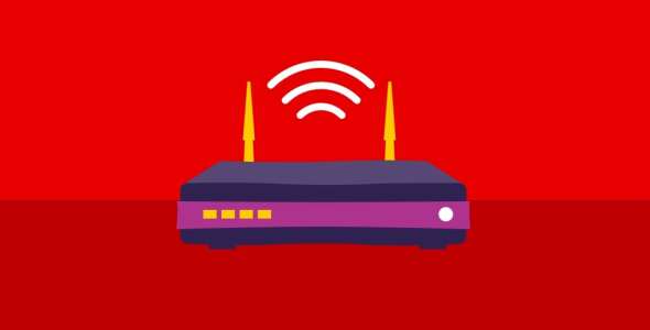 Image of a wireless modem
