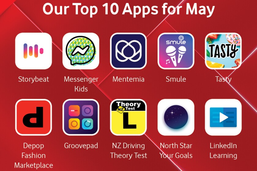 Our Top 10 Apps for May