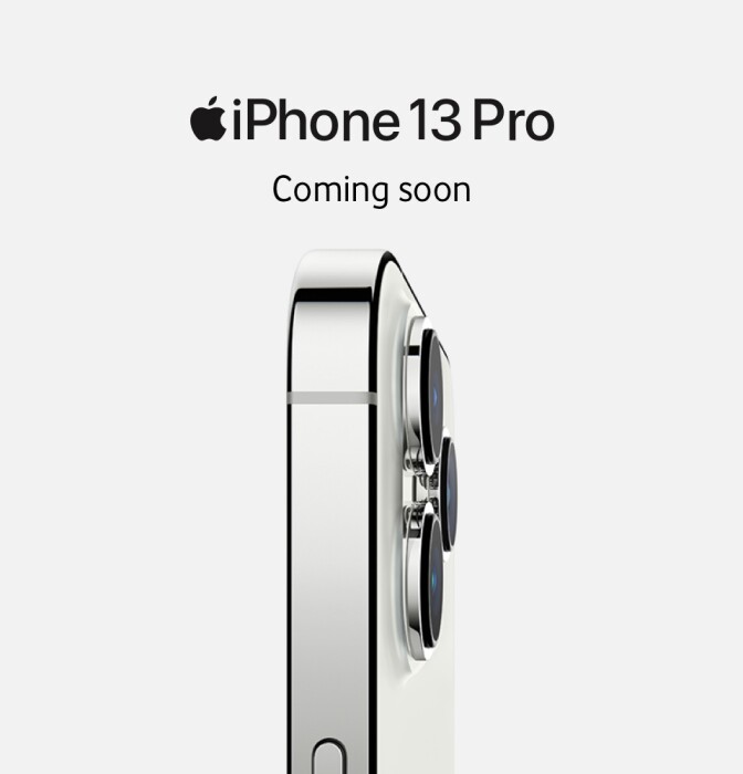 iPhone 13 Pro
Coming soon