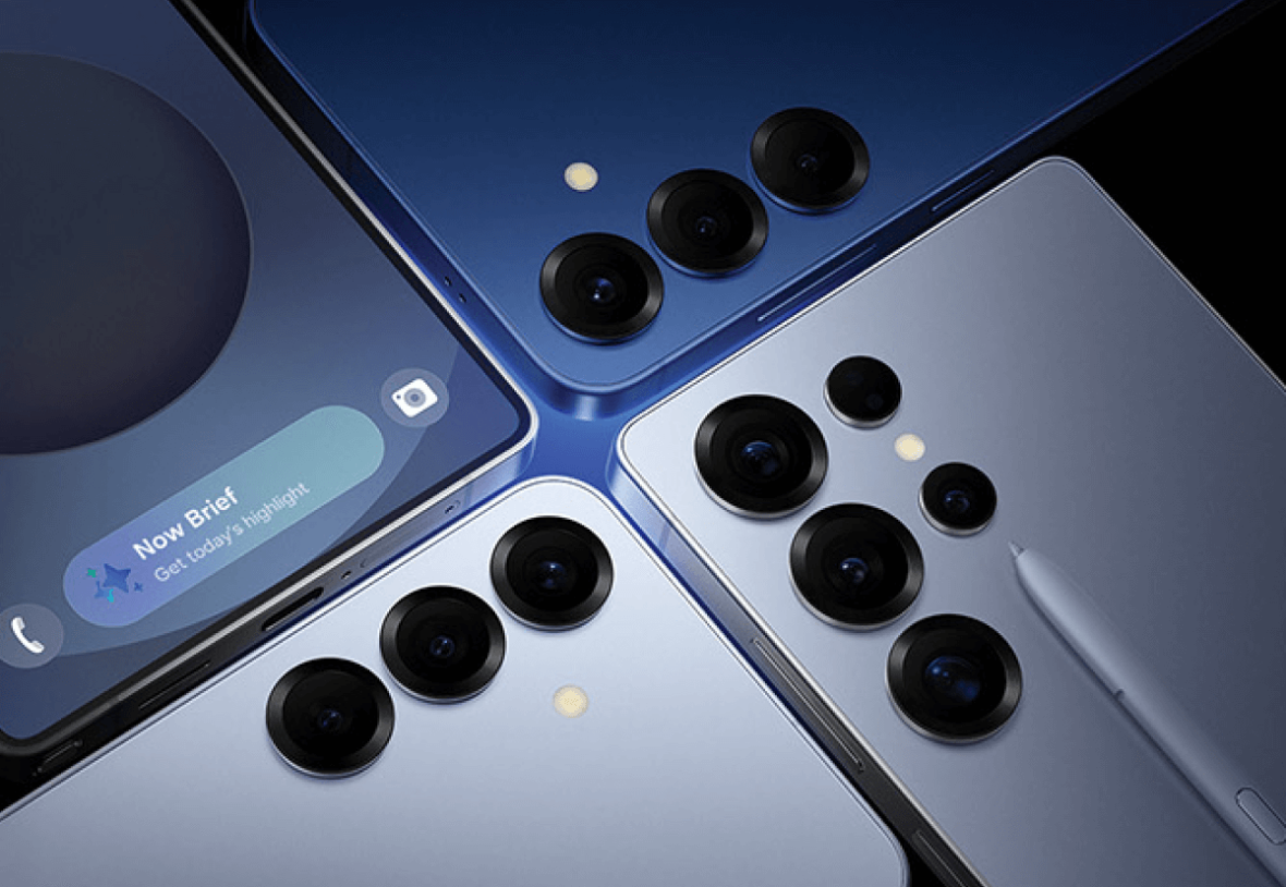 Samsung's Galaxy S25 phones.