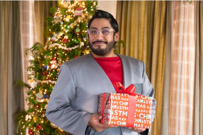 Vodafone TVC Hayden Holding Christmas Gift