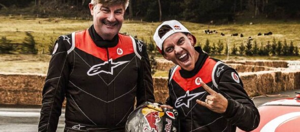 Tony Baird and Mad Mike Whiddett