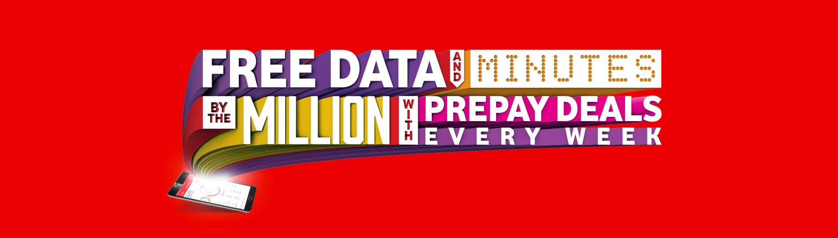 Two million milestone for Prepay plan freebies.