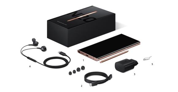 Galaxy Note20 with all accessories
