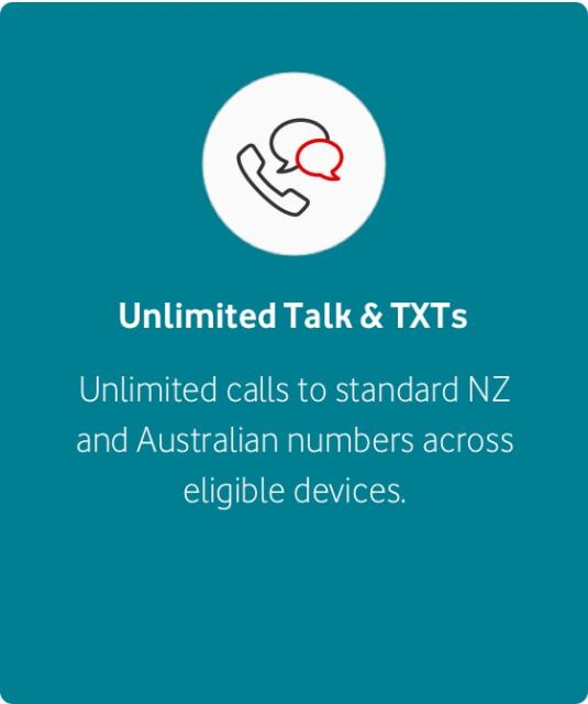 Unlimited Talk and TXTs