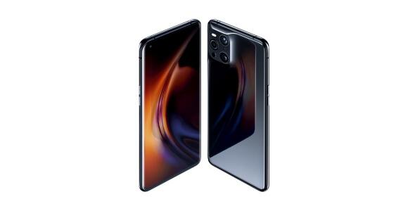 OPPO Find X3 Pro front and rear image